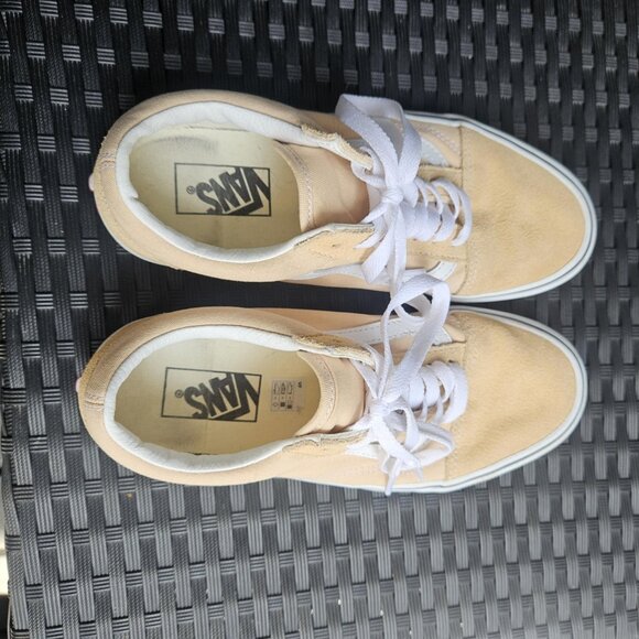 Vans Peach / Light Orange Old Skool Shoe Skate Sneaker Size 8 Women / 6.5 Men - Picture 7 of 12